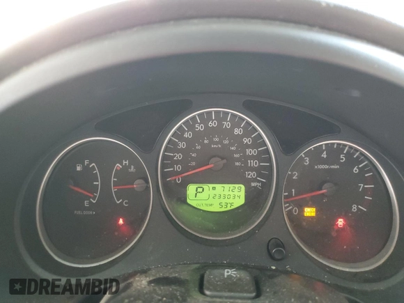 2007 Subaru Forester X w/Premium Pkg with VIN JF1SG656X7H724252, listed as a Copart auction lot 52099715 with 233,034 mi miles and Salvage Title. Bid and sale history available at carsss.com. Image 9.