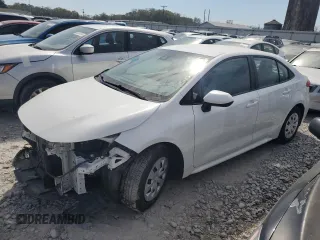 2020 Toyota Corolla L with VIN 5YFDPRAEXLP106087, listed as a Copart auction lot 50846045 with 54,319 mi miles and Salvage Title. Bid and sale history available at carsss.com. Image 1.