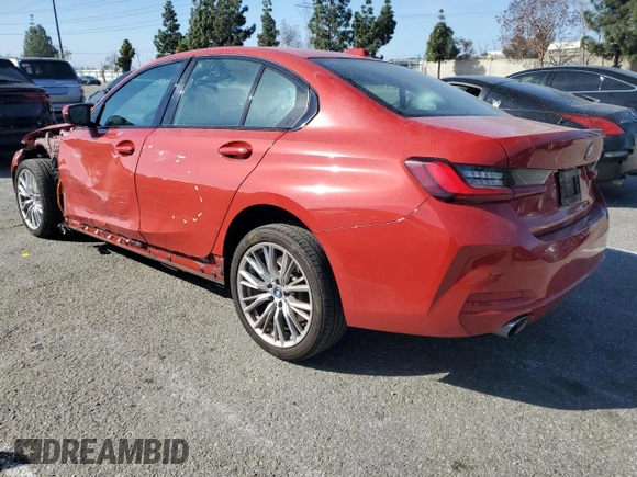 2023 BMW 3 Series 330e with VIN 3MW39FF05P8C84204, listed as a Copart auction lot 47235675 with 35,693 mi miles and Salvage Title. Bid and sale history available at carsss.com. Image 2.
