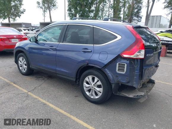 2014 Honda CR-V EX-L with VIN 2HKRM3H78EH511528, listed as a IAAI auction lot 42105714 with 108,758 mi miles and . Bid and sale history available at DreamBid. Image 3.