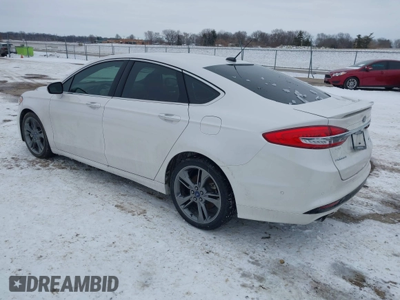 2017 Ford Fusion Sport with VIN 3FA6P0VP0HR246768, listed as a IAAI auction lot 41593508 with 95,027 mi miles. Bid and sale history available at carsss.com. Image 3.