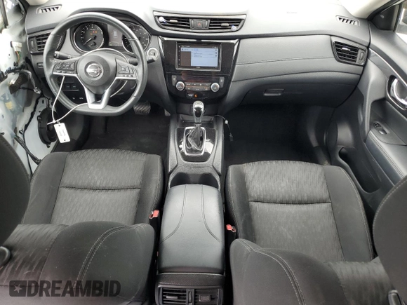 2017 Nissan Rogue SV with VIN KNMAT2MT1HP602744, listed as a Copart auction lot 57971345 with 159,362 mi miles and Salvage title. Bid and sale history available at DreamBid. Image 8.