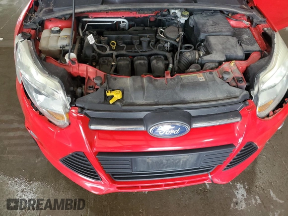 2012 Ford Focus SE with VIN 1FAHP3F23CL335416, listed as a Copart auction lot 60038865 with 147,980 mi miles and Salvage title. Bid and sale history available at DreamBid. Image 11.