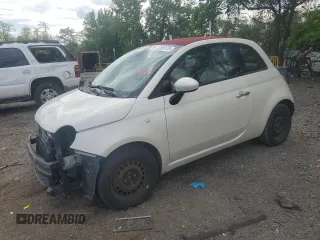 2013 FIAT 500 Pop with VIN 3C3CFFDR7DT560487, listed as a Copart auction lot 56390175 with 152,298 mi miles and Salvage title. Bid and sale history available at DreamBid. Image 1.