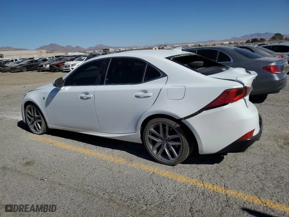 2020 Lexus IS with VIN JTHGZ1B28L5037117, listed as a Copart auction lot 44354515 with 46,785 mi miles and Salvage Title. Bid and sale history available at carsss.com. Image 2.