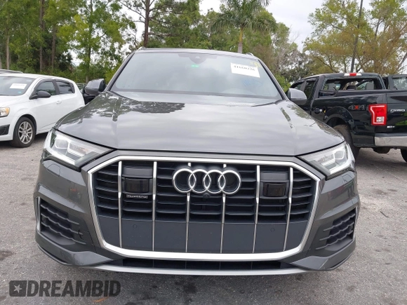 2023 Audi Q7 Premium Plus with VIN WA1LCBF75PD002182, listed as a IAAI auction lot 41660226 with 19,164 mi miles and . Bid and sale history available at DreamBid. Image 13.