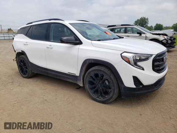 2020 GMC Terrain SLE z VIN 3GKALMEV4LL209390, wystawiony jako Copart lot #59843125 z przebiegiem 91 773 mil mil oraz Szkoda całkowita • Salvage title. Historia ofert i sprzedaży dostępna na DreamBid. Obrazek 4.