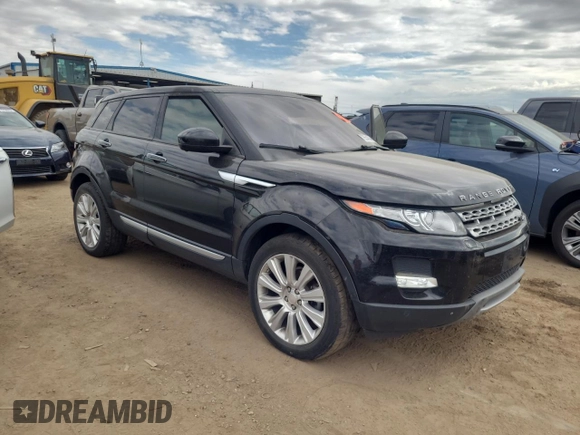 2015 Land Rover Range Rover Evoque Prestige with VIN SALVV2BG7FH965907, listed as a Copart auction lot 72554044 with Not provided miles and Salvage title. Bid and sale history available at DreamBid. Image 4.