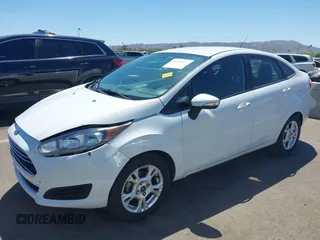 2014 Ford Fiesta SE with VIN 3FADP4BJ0EM172033, listed as a IAAI auction lot 42153874 with 155,640 mi miles. Bid and sale history available at carsss.com. Image 6.