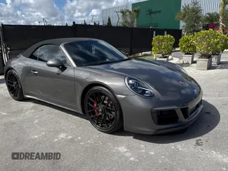 2017 Porsche 911 Carrera S with VIN WP0CB2A96HS156253, listed as a Copart auction lot 46137305 with 10,684 mi miles and Salvage Title. Bid and sale history available at carsss.com. Image 1.