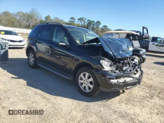 2007 Mercedes-Benz M 350 with VIN 4JGBB86E27A210197, listed as a Copart auction lot 49185425 with 131,678 mi miles and Salvage Title. Bid and sale history available at DreamBid. Image 4.
