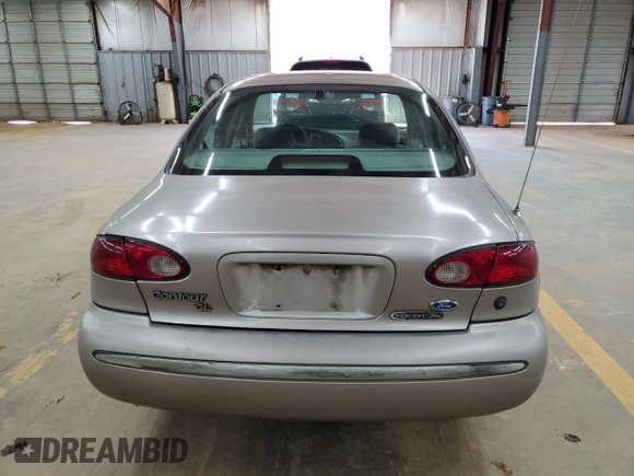 1995 Ford Contour LX with VIN 1FALP6531SK243263, listed as a Copart auction lot 50590725 with 105,347 mi miles and Salvage title. Bid and sale history available at DreamBid. Image 6.