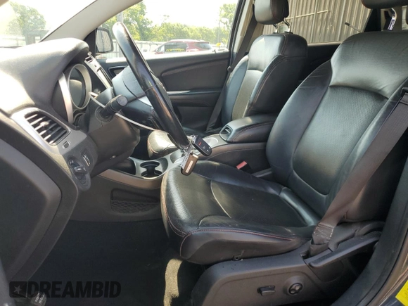 2017 Dodge Journey GT with VIN 3C4PDCEG3HT625758, listed as a Copart auction lot 62083695 with 128,439 mi miles and Salvage title. Bid and sale history available at DreamBid. Image 7.