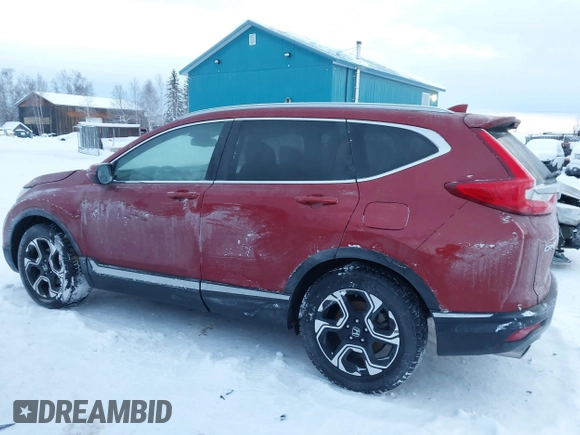 2018 Honda CR-V Touring with VIN 5J6RW1H95JL006062, listed as a IAAI auction lot 41072002 with 50,930 mi miles and . Bid and sale history available at DreamBid. Image 14.
