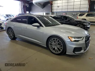 2023 Audi A6 Prestige with VIN WAUM2BF26PN013913, listed as a Copart auction lot 78744204 with 30,068 mi miles and Salvage Title. Bid and sale history available at carsss.com. Image 4.