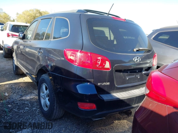 2007 Hyundai Santa Fe GLS with VIN 5NMSG13D67H109033, listed as a IAAI auction lot 40796778 with 166,086 mi miles and . Bid and sale history available at DreamBid. Image 3.