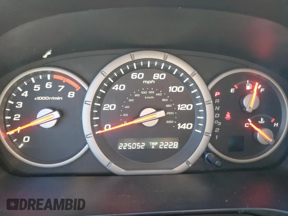 2007 Honda Pilot EX-L with VIN 2HKYF18577H537114, listed as a Copart auction lot 54310475 with 225,052 mi miles and Salvage Title. Bid and sale history available at carsss.com. Image 9.