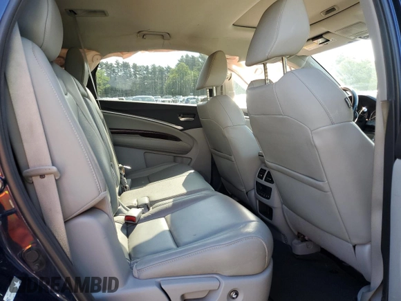 2016 Acura MDX Technology with VIN 5FRYD4H45GB054524, listed as a Copart auction lot 64028205 with 105,750 mi miles and Salvage title. Bid and sale history available at DreamBid. Image 11.