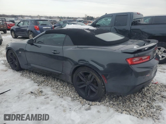 2017 Chevrolet Camaro 1LT with VIN 1G1FB3DS5H0204573, listed as a Copart auction lot 43640845 with 96,273 mi miles and Clean Title. Bid and sale history available at carsss.com. Image 2.