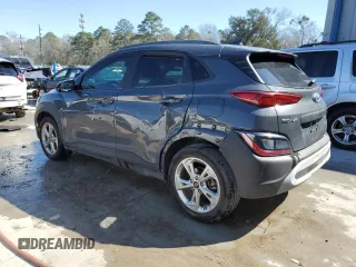 2023 Hyundai Kona SEL with VIN KM8K62AB0PU982954, listed as a Copart auction lot 47078835 with 19,102 mi miles and Salvage Title. Bid and sale history available at DreamBid. Image 2.