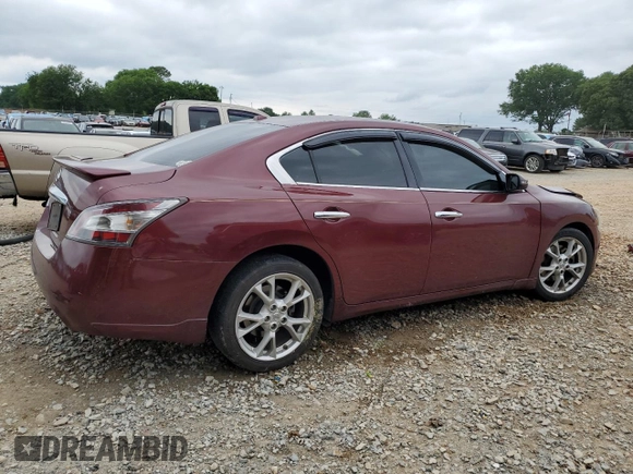 2012 Nissan Maxima SV z VIN 1N4AA5AP1CC809784, wystawiony jako Copart lot #55900775 z przebiegiem 132 814 mil mil oraz Szkoda całkowita • Salvage title. Historia ofert i sprzedaży dostępna na DreamBid. Obrazek 3.