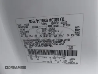 2006 Ford Escape XLT with VIN 1FMYU03Z46KB87723, listed as a IAAI auction lot 41176961 with 1 mi miles. Bid and sale history available at carsss.com. Image 9.