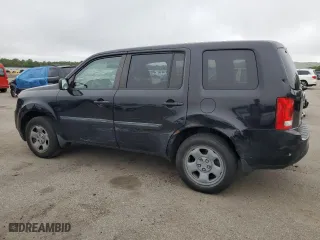 2013 Honda Pilot LX with VIN 5FNYF4H27DB037505, listed as a Copart auction lot 57568894 with 162,305 mi miles and Clean Title. Bid and sale history available at carsss.com. Image 2.