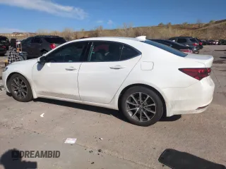 2015 Acura TLX V6 Tech with VIN 19UUB2F51FA008283, listed as a Copart auction lot 53394615 with 91,666 mi miles and Salvage Title. Bid and sale history available at carsss.com. Image 2.