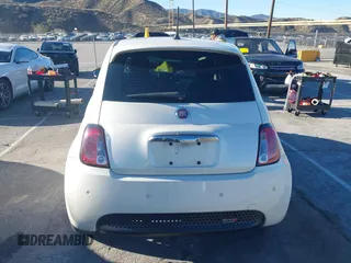 2018 FIAT 500e with VIN 3C3CFFGE9JT377399, listed as a IAAI auction lot 41641125 with 26,157 mi miles. Bid and sale history available at carsss.com. Image 16.