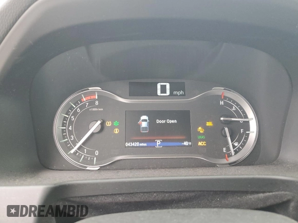 2022 Honda Ridgeline Black Edition with VIN 5FPYK3F84NB025222, listed as a Copart auction lot 83530384 with 43,420 mi miles and Salvage title. Bid and sale history available at DreamBid. Image 9.