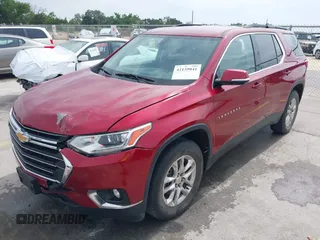 2019 Chevrolet Traverse LT Cloth with VIN 1GNERGKW3KJ317815, listed as a IAAI auction lot 42139041 with 95,715 mi miles and . Bid and sale history available at DreamBid. Image 2.