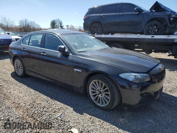 2012 BMW 5 Series 535i xDrive with VIN WBAFU7C53CDU62285, listed as a Copart auction lot 50922725 with Not Provided miles and Salvage Title. Bid and sale history available at carsss.com. Image 4.