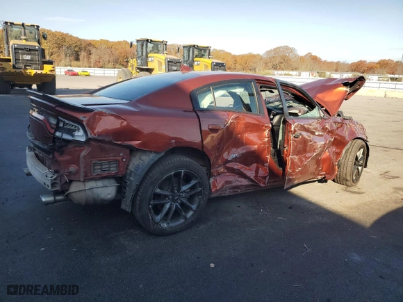 2022 Dodge Charger GT with VIN 2C3CDXMG8NH241118, listed as a Copart auction lot 78979834 with 58,166 mi miles and Non Repairable. Bid and sale history available at carsss.com. Image 3.