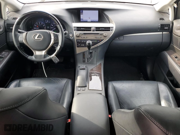 2015 Lexus RX 350 with VIN 2T2ZK1BA6FC194153, listed as a Copart auction lot 55040365 with 30,838 mi miles and Salvage Title. Bid and sale history available at carsss.com. Image 8.