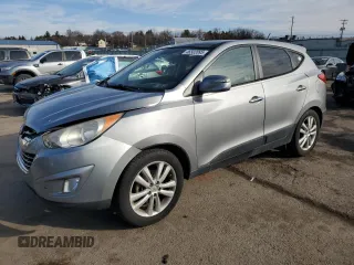 2011 Hyundai Tucson Limited with VIN KM8JUCAC1BU204459, listed as a Copart auction lot 46502895 with 110,654 mi miles and Salvage Title. Bid and sale history available at DreamBid. Image 1.
