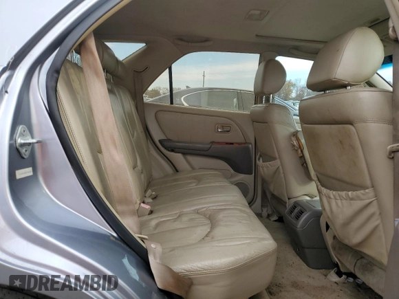 2001 Lexus RX 300 with VIN JTJHF10U510206858, listed as a Copart auction lot 80909304 with 219,722 mi miles and Salvage Title. Bid and sale history available at carsss.com. Image 11.