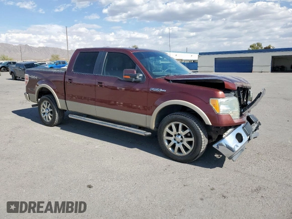 2010 Ford F-150 XL with VIN 1FTFW1EV2AFD29946, listed as a Copart auction lot 62202915 with 207,380 mi miles and Salvage title. Bid and sale history available at DreamBid. Image 4.