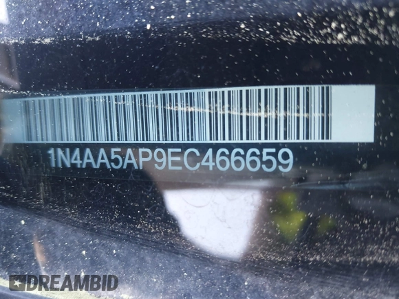 2014 Nissan Maxima S z VIN 1N4AA5AP9EC466659, wystawiony jako IAAI lot #42250666 z przebiegiem Nie podano mil oraz . Historia ofert i sprzedaży dostępna na DreamBid. Obrazek 11.