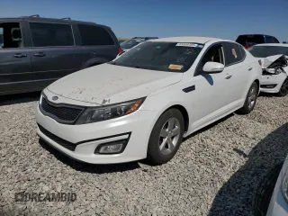 2015 Kia Optima LX с VIN 5XXGM4A70FG410083, выставлен на аукционе Copart как лот 65508185 с пробегом 108 862 миль миль и Чистый • Clean title. История ставок и продаж доступна на DreamBid. Изображение 1.