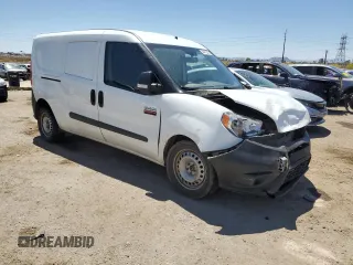 2018 Ram ProMaster City Cargo Tradesman with VIN ZFBERFABXJ6K67498, listed as a Copart auction lot 54472245 with 146,763 mi miles and Salvage Title. Bid and sale history available at DreamBid. Image 4.