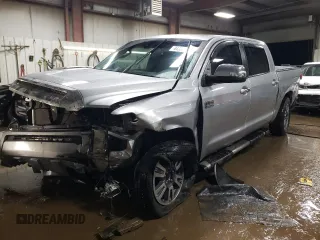 2021 Toyota Tundra Platinum z VIN 5TFAY5F17MX008071, wystawiony jako Copart lot #44320385 z przebiegiem 59 398 mil mil oraz Szkoda całkowita • Salvage title. Historia ofert i sprzedaży dostępna na DreamBid. Obrazek 1.
