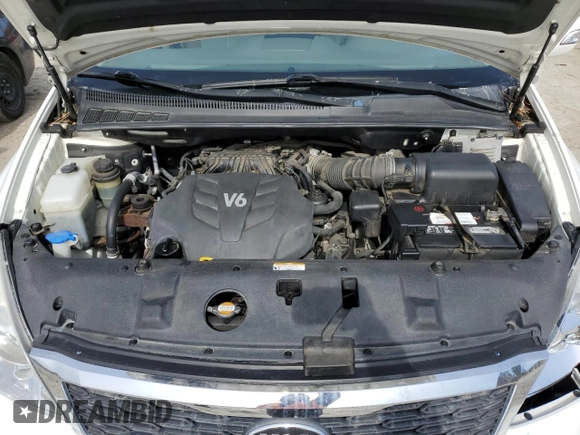 2012 Kia Sedona LX with VIN KNDMG4C72C6465538, listed as a Copart auction lot 51450135 with 84,972 mi miles and Salvage Title. Bid and sale history available at carsss.com. Image 12.