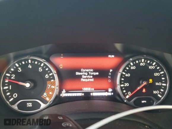 2020 Jeep Renegade Limited with VIN ZACNJBD12LPL45544, listed as a Copart auction lot 83490614 with 16,858 mi miles and Salvage title. Bid and sale history available at DreamBid. Image 9.