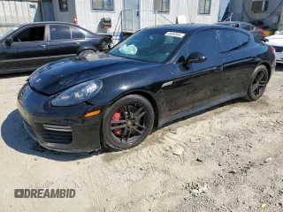 2015 Porsche Panamera GTS with VIN WP0AF2A78FL080066, listed as a Copart auction lot 81289324 with 107,118 mi miles and Salvage Title. Bid and sale history available at DreamBid. Image 1.