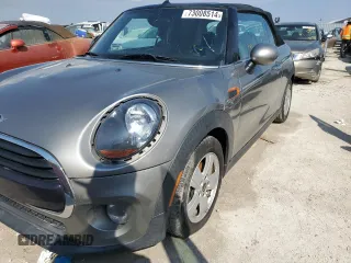 2019 MINI Convertible Cooper with VIN WMWWG5C50K3F79843, listed as a Copart auction lot 73008514 with 77,925 mi miles and Salvage Title. Bid and sale history available at DreamBid. Image 1.