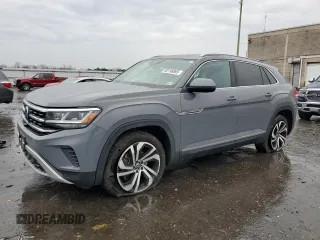 2020 Volkswagen Atlas SEL Premium z VIN 1V2NE2CA6LC226472, wystawiony jako Copart lot #50196865 z przebiegiem 45 717 mil mil oraz Szkoda całkowita • Salvage title. Historia ofert i sprzedaży dostępna na DreamBid. Obrazek 1.