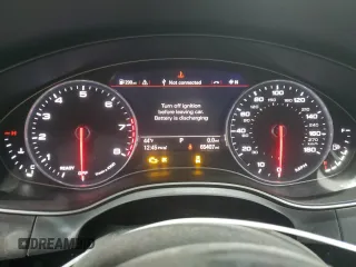 2017 Audi A6 Premium with VIN WAUF8AFC7HN088163, listed as a Copart auction lot 41495875 with 65,407 mi miles and Salvage Title. Bid and sale history available at carsss.com. Image 9.
