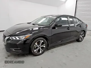 2021 Nissan Sentra SV z VIN 3N1AB8CV0MY323869, wystawiony jako Copart lot #63916295 z przebiegiem 104 538 mil mil oraz Czysty tytuł • Clean title. Historia ofert i sprzedaży dostępna na DreamBid. Obrazek 1.