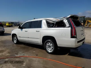 2019 Cadillac Escalade ESV Platinum z VIN 1GYS4KKJ5KR184374, wystawiony jako Copart lot #44376095 z przebiegiem 81 682 mil mil oraz Nie do naprawy • Non repairable. Historia ofert i sprzedaży dostępna na DreamBid. Obrazek 2.