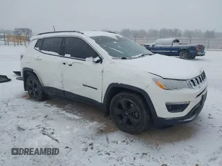 2018 Jeep Compass Latitude with VIN 3C4NJCBB8JT502584, listed as a IAAI auction lot 41559505 with 72,523 mi miles and . Bid and sale history available at DreamBid. Image 1.
